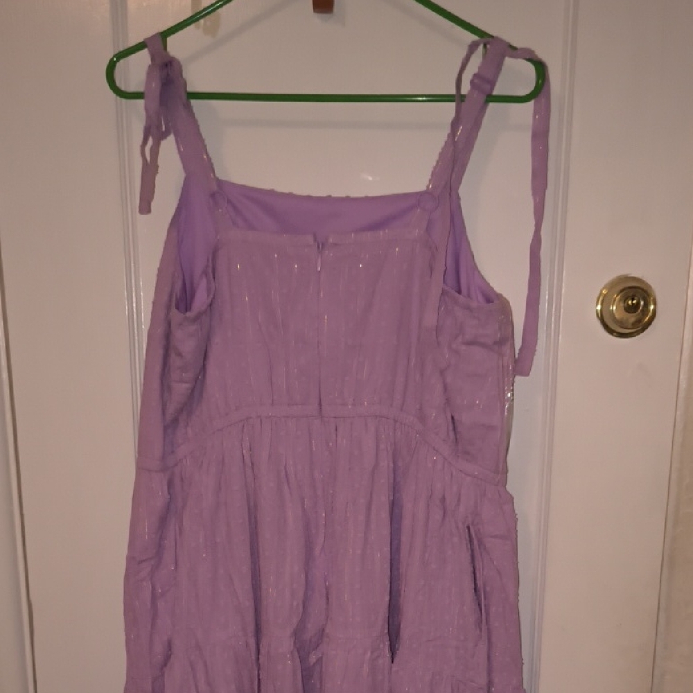 NWT Lane Bryant | Lavender Maxi Dress - Picture 4 of 8
